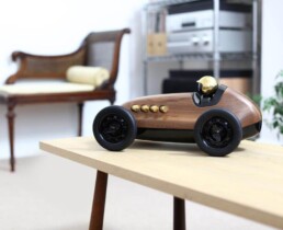 Walnut Modena Toy Car